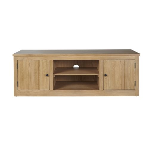 Meuble Télé Bas En Chêne Massif - Victoria