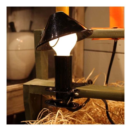 Lampe à Clipser En Métal Mush Room Noir