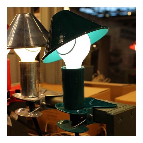 Lampe à Clipser En Métal Mush Room Emeraude
