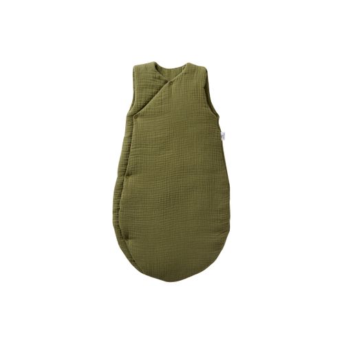 Gigoteuse Bébé 100% Coton Forme Kimono Mix And Match - Fougère - 0/6 Mois