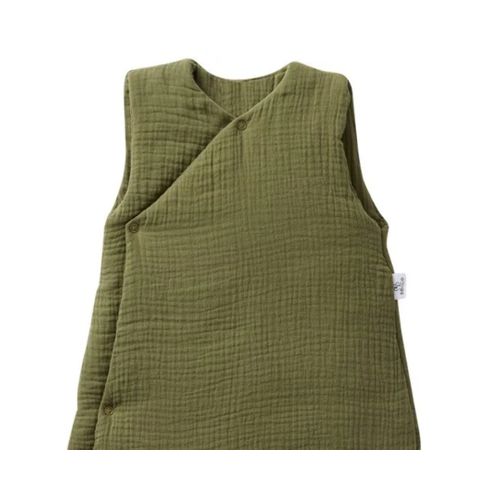 Gigoteuse Bébé 100% Coton Forme Kimono Mix And Match - Fougère - 6/18 Mois