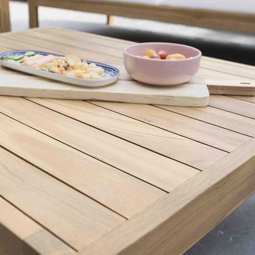 Table Basse De Jardin En Teck Massif Touquet