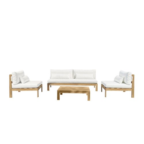 Table Basse De Jardin En Teck Massif Touquet