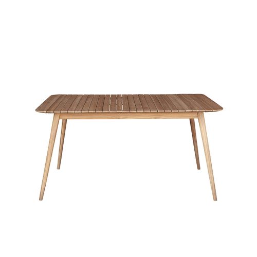 Table De Jardin Rectangulaire 4/6p En Teck Massif Naples