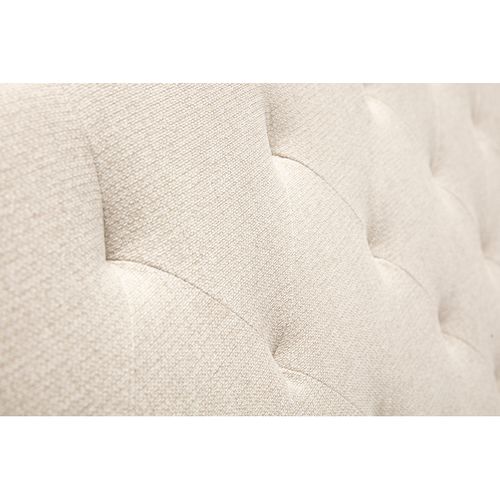 Tête De Lit Capitonnée En Tissu Naturel L160 Cm Enguerrand