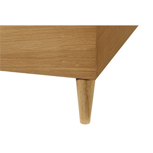 Lit 2 Places 160x200 Cm Bois Clair Ayo