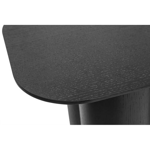 Console Design En Bois Noir L100 Cm Foleen