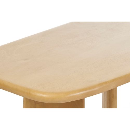 Table Basse Rectangulaire En Bois Manguier Massif L120 Cm Sota
