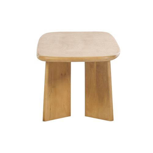 Table Basse Rectangulaire En Bois Manguier Massif L120 Cm Sota