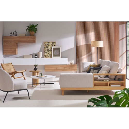 Table Basse Design En Marbre Blanc Et Métal Noir L80 Cm Sasso