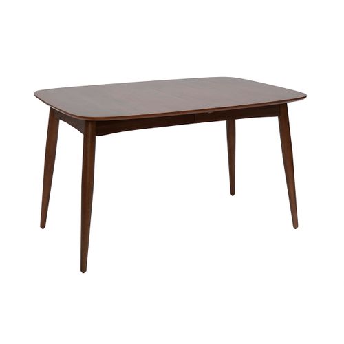Table à Manger Extensible Noyer L130-190 Cm Nordeco