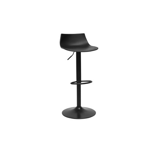 Tabourets De Bar Réglables Design Noirs (lot De 2) Kelly