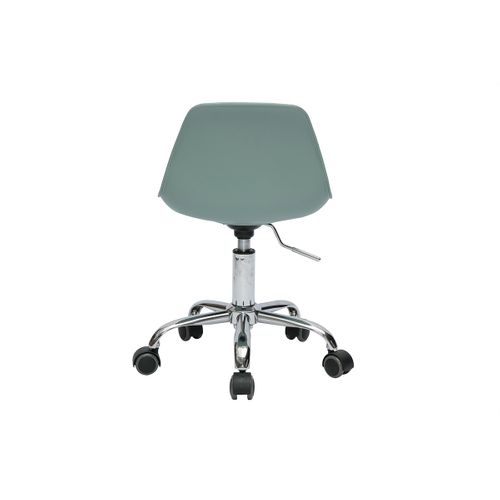 Fauteuil De Bureau Vert De Gris Enfant à Roulettes Steevy