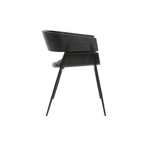 Chaises Design Noires (lot De 2) Wess