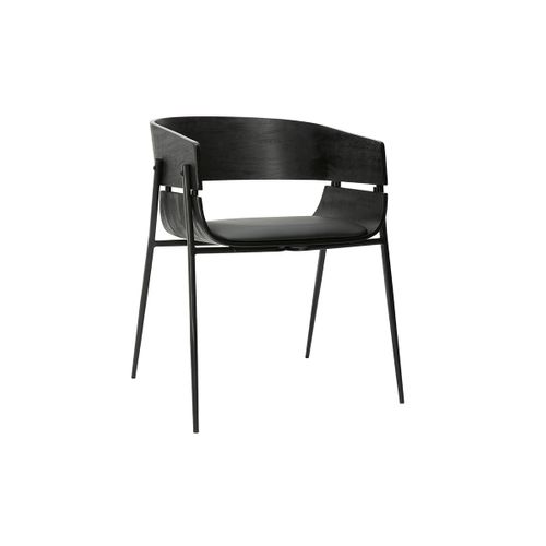 Chaises Design Noires (lot De 2) Wess