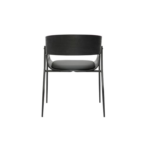 Chaises Design Noires (lot De 2) Wess