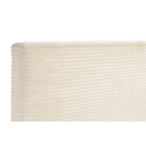 Tête De Lit En Tissu Velours Côtelé Beige L160 Cm Yolanda