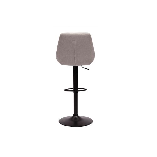 Tabourets De Bar Réglables Pivotants En Tissu Effet Velours Texturé Beige (lot De 2) Aless