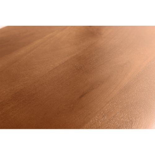 Table Basse Rectangulaire En Bois Manguier Massif Teinté L120 Cm Sota