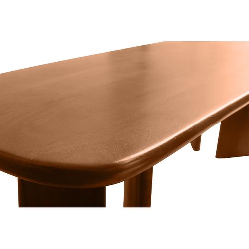 Table Basse Rectangulaire En Bois Manguier Massif Teinté L120 Cm Sota