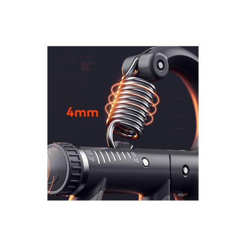 Pince De Musculation à Résistance Réglable De 10 à 100 Kgs Avec Compteur Bleu