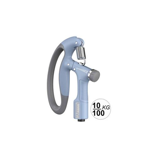 Pince De Musculation à Résistance Réglable De 10 à 100 Kgs Avec Compteur Bleu