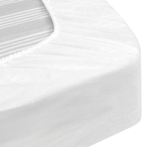 Protège Matelas Imperméable Arnon 2x90x200 Cm Lit Articulé Tpr Bonnet 23 Cm Molleton Coton Contreco