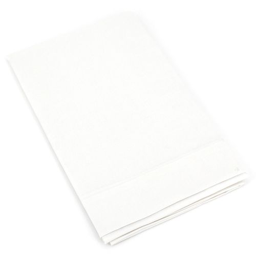 Taie De Traversin Uni 140x43 Cm Coton Alto Blanc