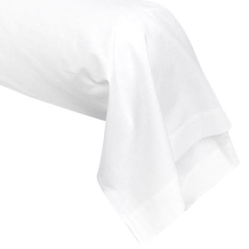Taie De Traversin Uni 140x43 Cm Coton Alto Blanc
