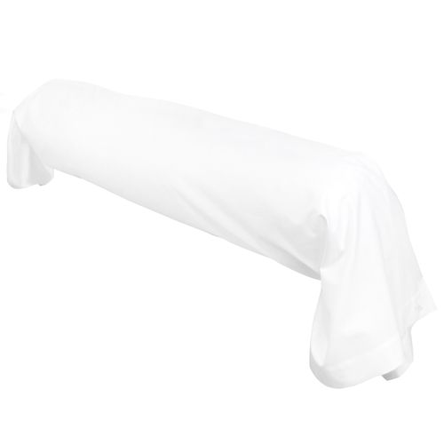 Taie De Traversin Uni 140x43 Cm Coton Alto Blanc