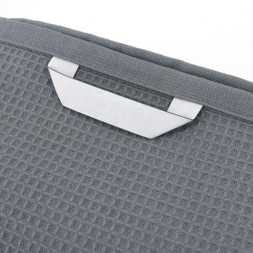 Drap De Bain 90x160 Cm Nid D'abeille Pure Waffle 300 G/m² Anthracite