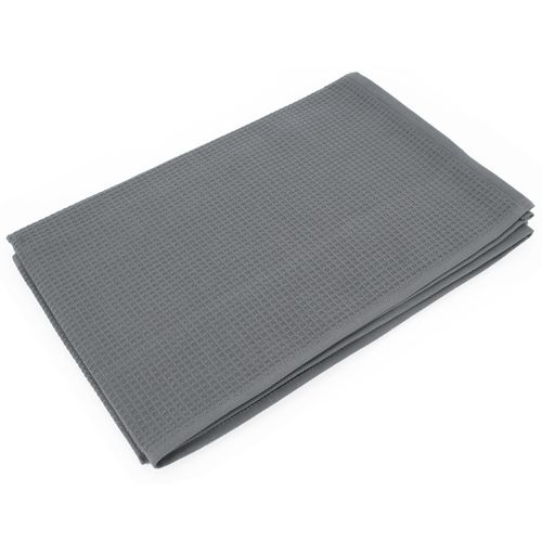 Drap De Bain 90x160 Cm Nid D'abeille Pure Waffle 300 G/m² Anthracite