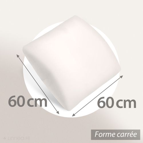 Oreiller 60x60 Cm Pilo Visco-végétal à Mémoire De Forme