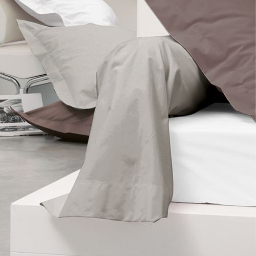 Taie De Traversin Uni 140x43 Cm Coton Alto Chamois