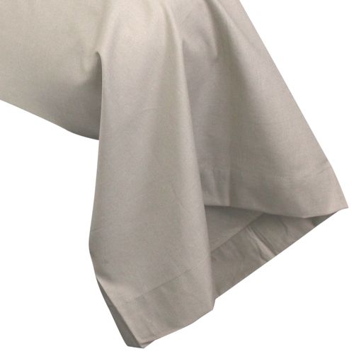 Taie De Traversin Uni 140x43 Cm Coton Alto Chamois