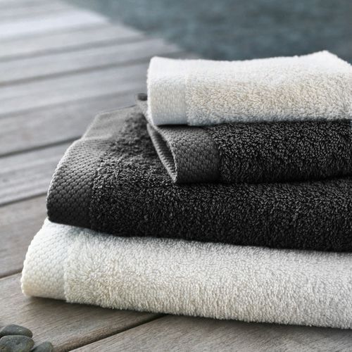 Drap De Douche 70x140 Cm Pure Noir 550g/m2