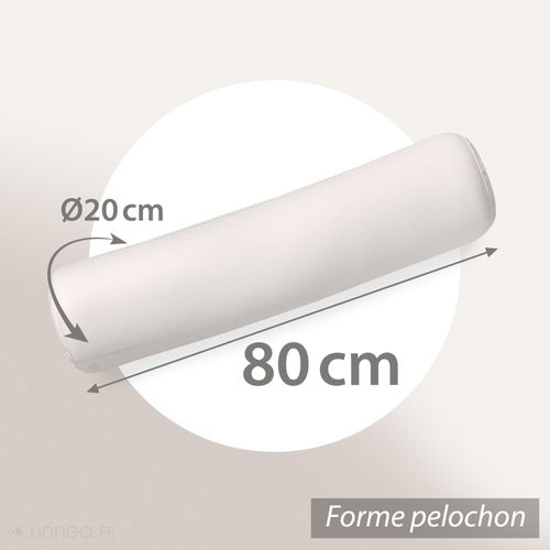 Traversin 80 Cm Grizz'lit Plumes 100% Plumes De Canard