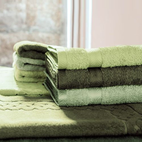 Drap De Bain 100x150 Cm Royal Cresent Vert Céladon 650g/m2