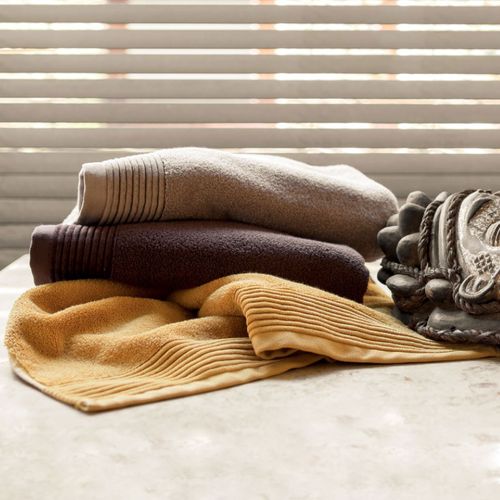 Drap De Bain 100x150 Cm Juliet Marron 520g/m2