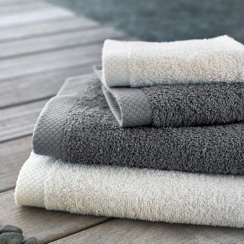 Parure De Bain 6 Pièces Pure Anthracite 550g/m2