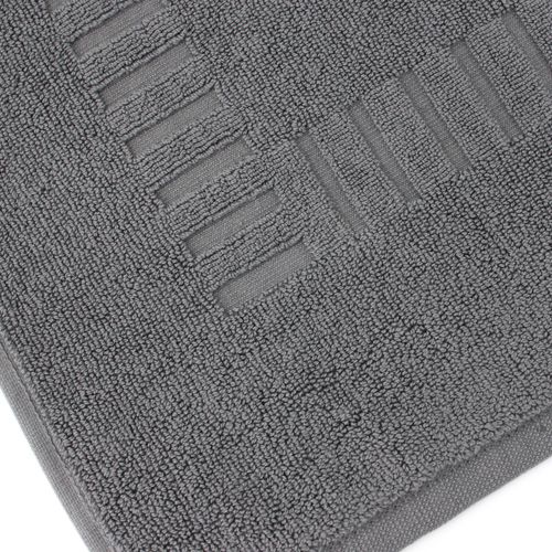 Parure De Bain 6 Pièces Pure Anthracite 550g/m2