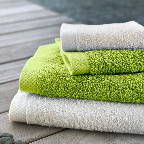 Parure De Bain 6 Pièces Pure Pistache 550g/m2