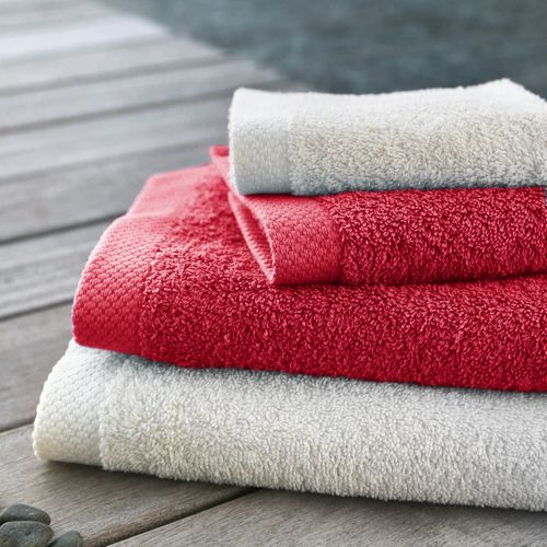 Parure De Bain 6 Pièces Pure Rouge 550g/m2