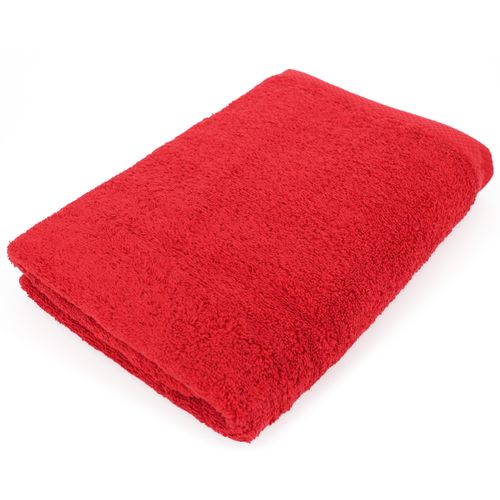 Parure De Bain 6 Pièces Pure Rouge 550g/m2