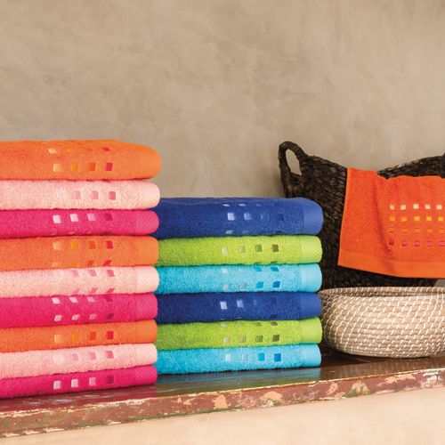 Serviette De Toilette 50x100 Cm Coton 550g/m2 Pure Primavera Vert Pistache