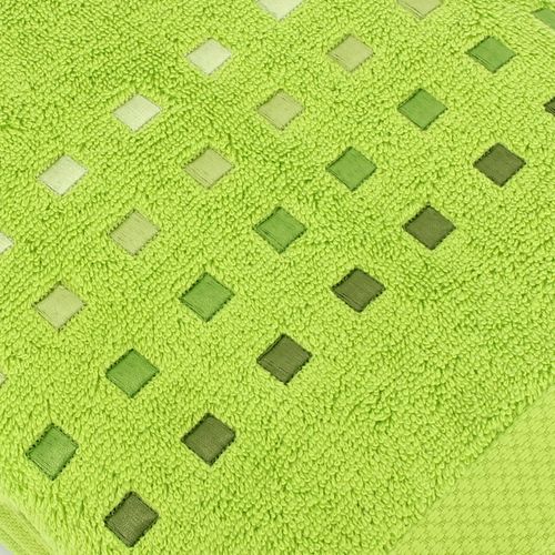 Serviette De Toilette 50x100 Cm Coton 550g/m2 Pure Primavera Vert Pistache