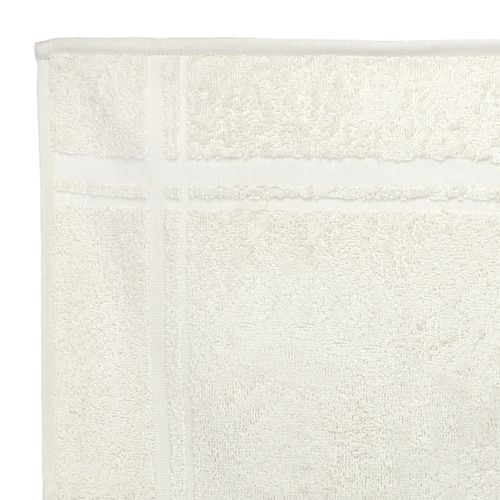 Lot De 2 Torchons De Cuisine 50x50 Cm Éponge Pure Kitchen Terry Ivoire