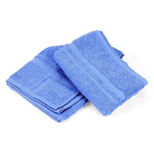 Lot De 2 Torchons De Cuisine 50x50 Cm Éponge Pure Kitchen Terry Bleu Mer