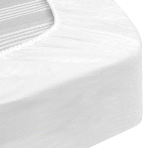 Protège Matelas Imperméable Arnon 140x220 Cm Bonnet 23 Cm Molleton Coton Contrecollé Polyuréthane