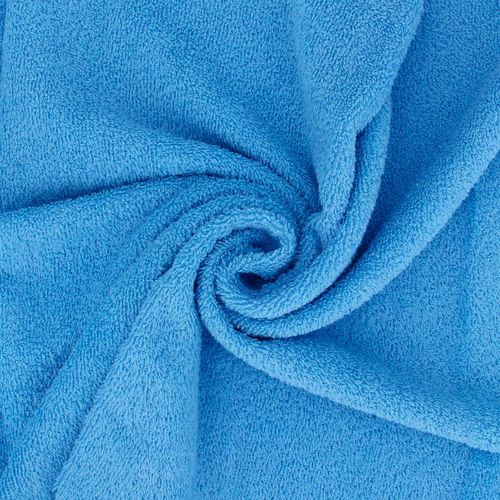 Lot De 2 Draps De Douche 70x130 Cm Alpha Bleu Turquoise